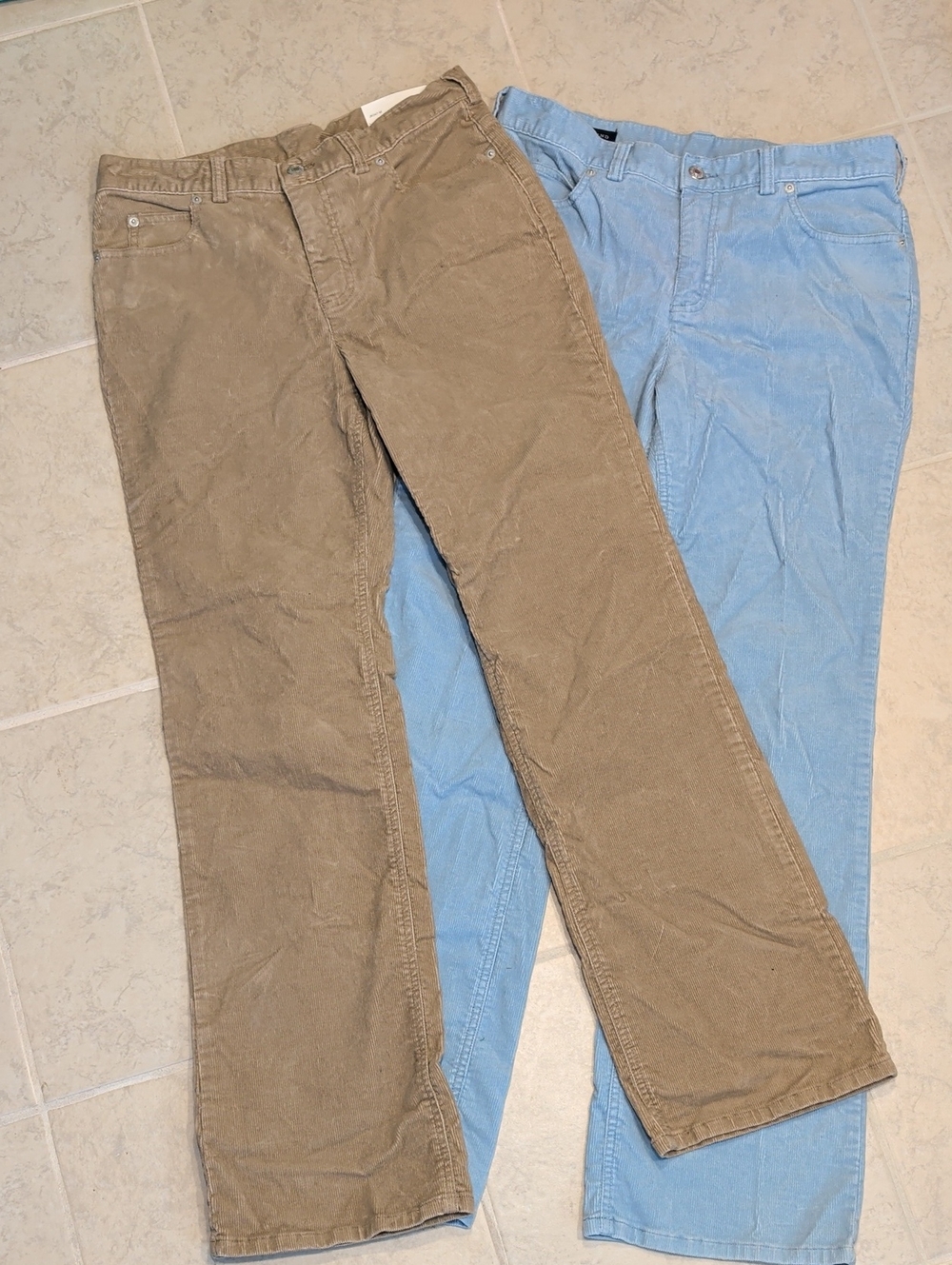 Lands' End Corduroy Pant Bundle